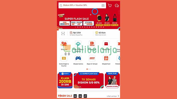 Buka Aplikasi Shopee Untuk Belanja Nol Rupiah